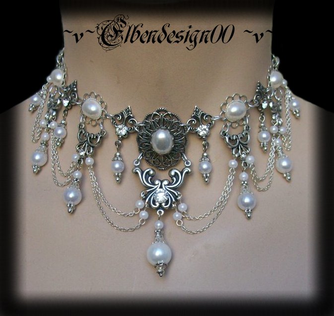 Stirnschmuck°Pearl°LARP°HdR°LotR°Circlet°Arwen~v~