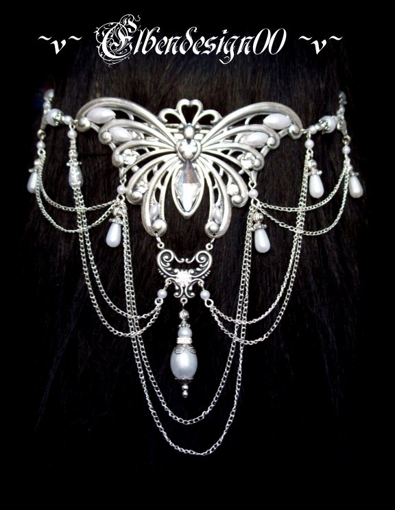 Stirnschmuck°Pearl°LARP°HdR°LotR°Circlet°Arwen~v~